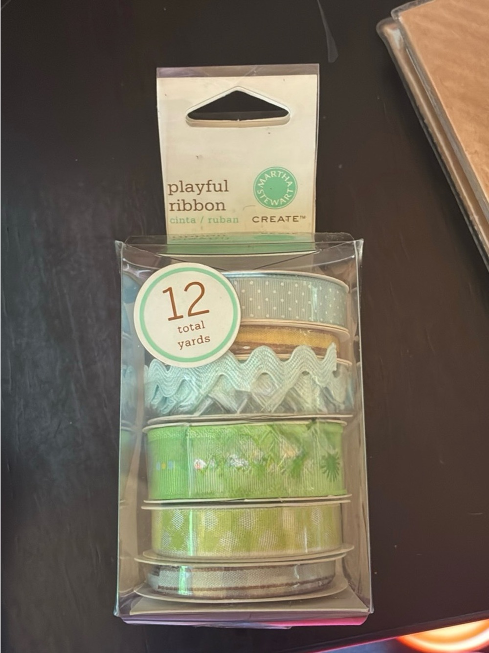 Martha Stewart Playful Ribbon and Message Ribbon set - (4) - Picture 2 of 2